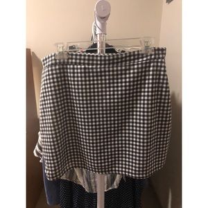 Boohoo Gingham Skort